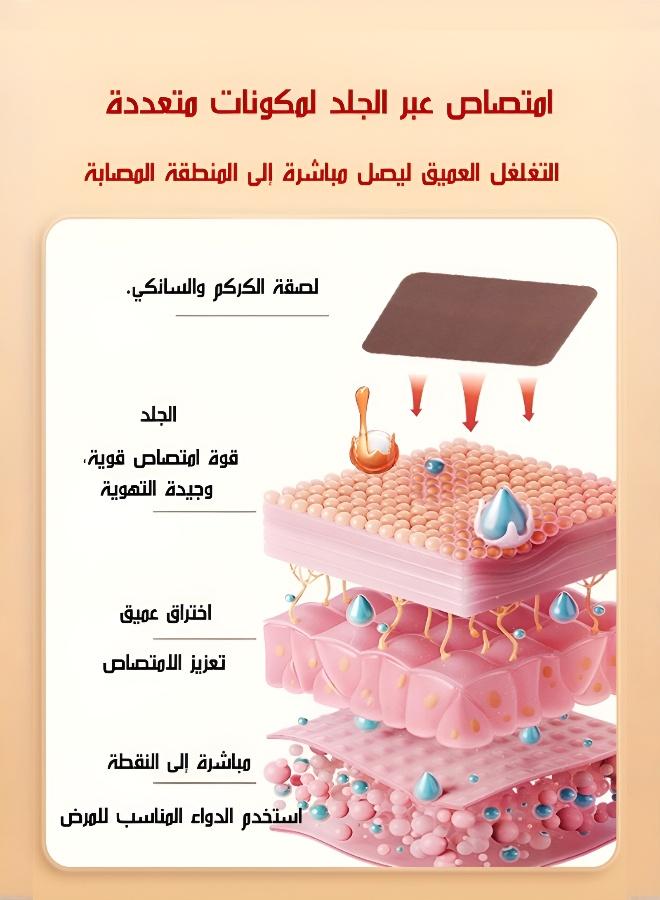 لصقات تخفيف الألم بالكمادات الساخنة بخلاصات طبيعية - Image 5